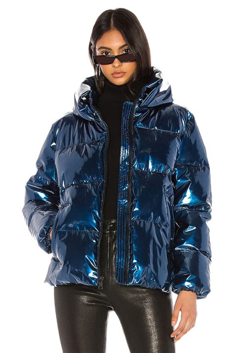 Women's Blue Puffer Jackets & Down Coats .